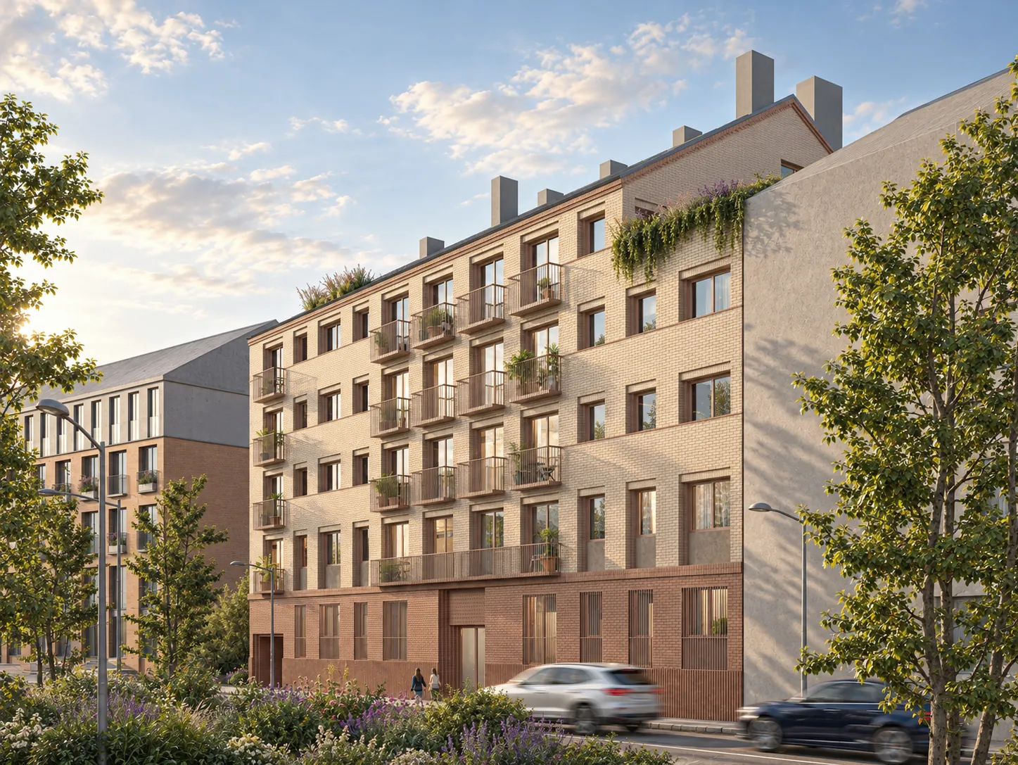 Barragán 4, 29 homes in the historic centre of Carabanchel (Carabanchel, Madrid). Image 1