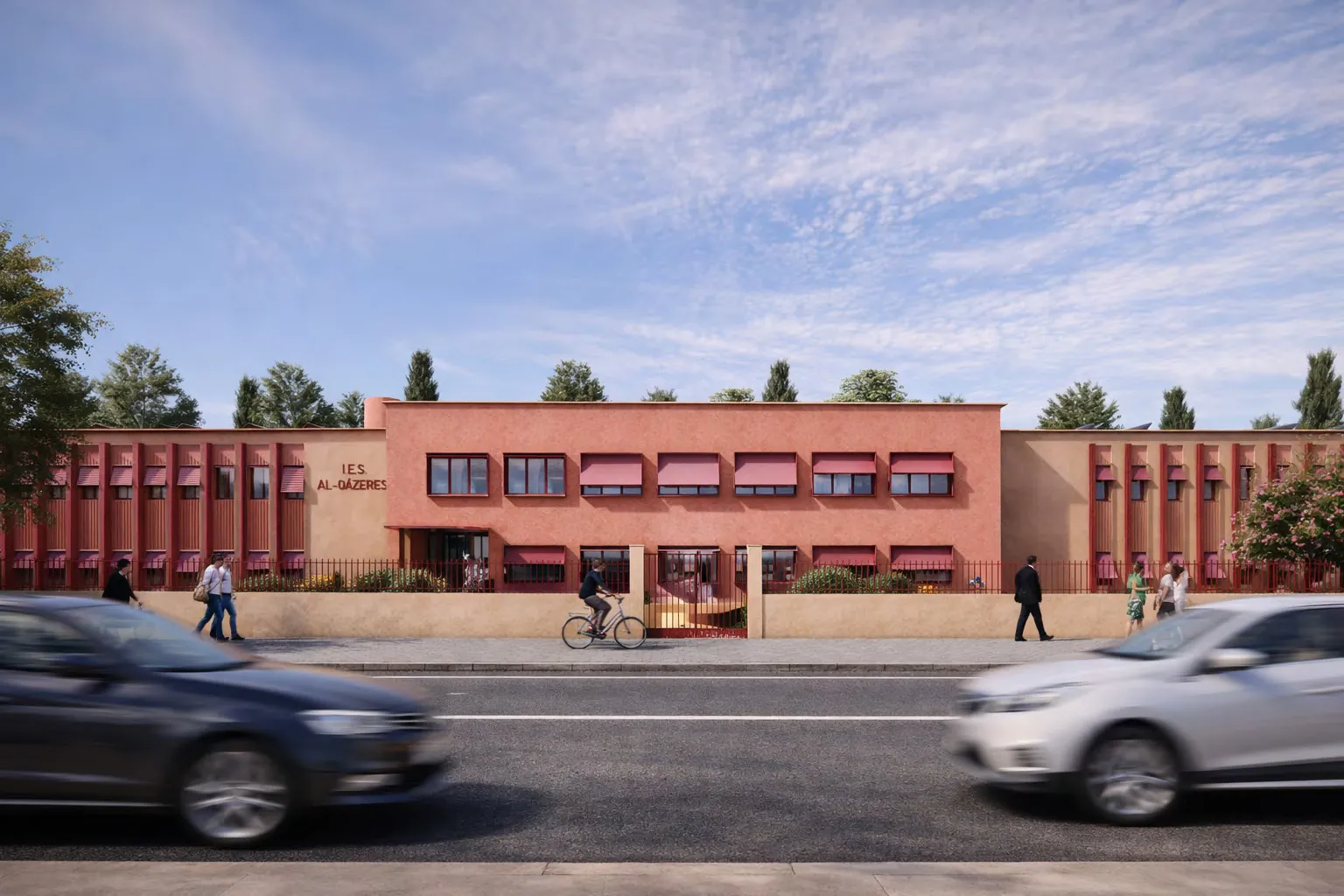 Instituto Al-Qázeres, Concurso · Rehabilitación del edificio anexo (Cáceres). Imagen 2