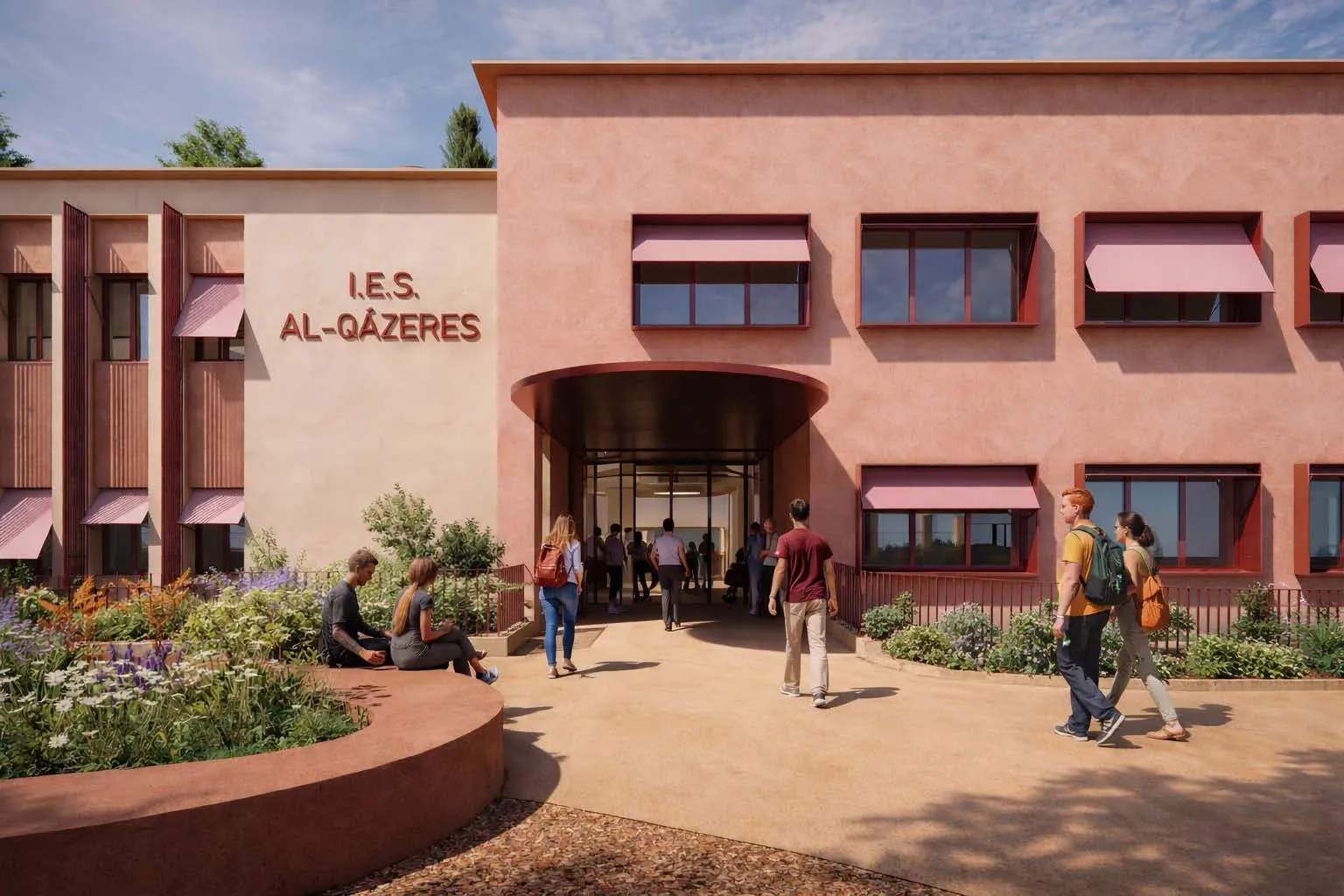 Instituto Al-Qázeres, Concurso · Rehabilitación del edificio anexo (Cáceres). Imagen 3