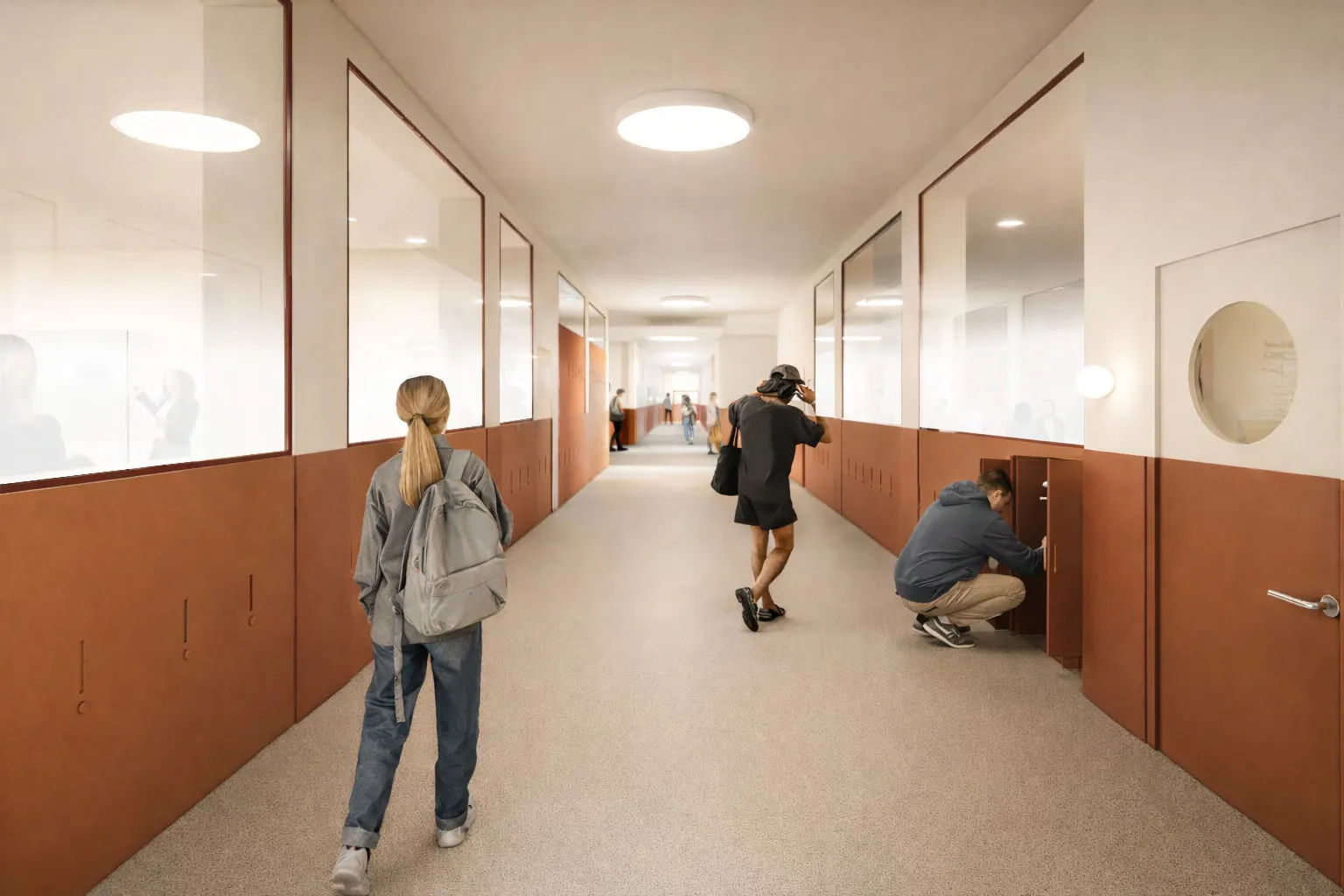 Instituto Al-Qázeres, Concurso · Rehabilitación del edificio anexo (Cáceres). Imagen 6