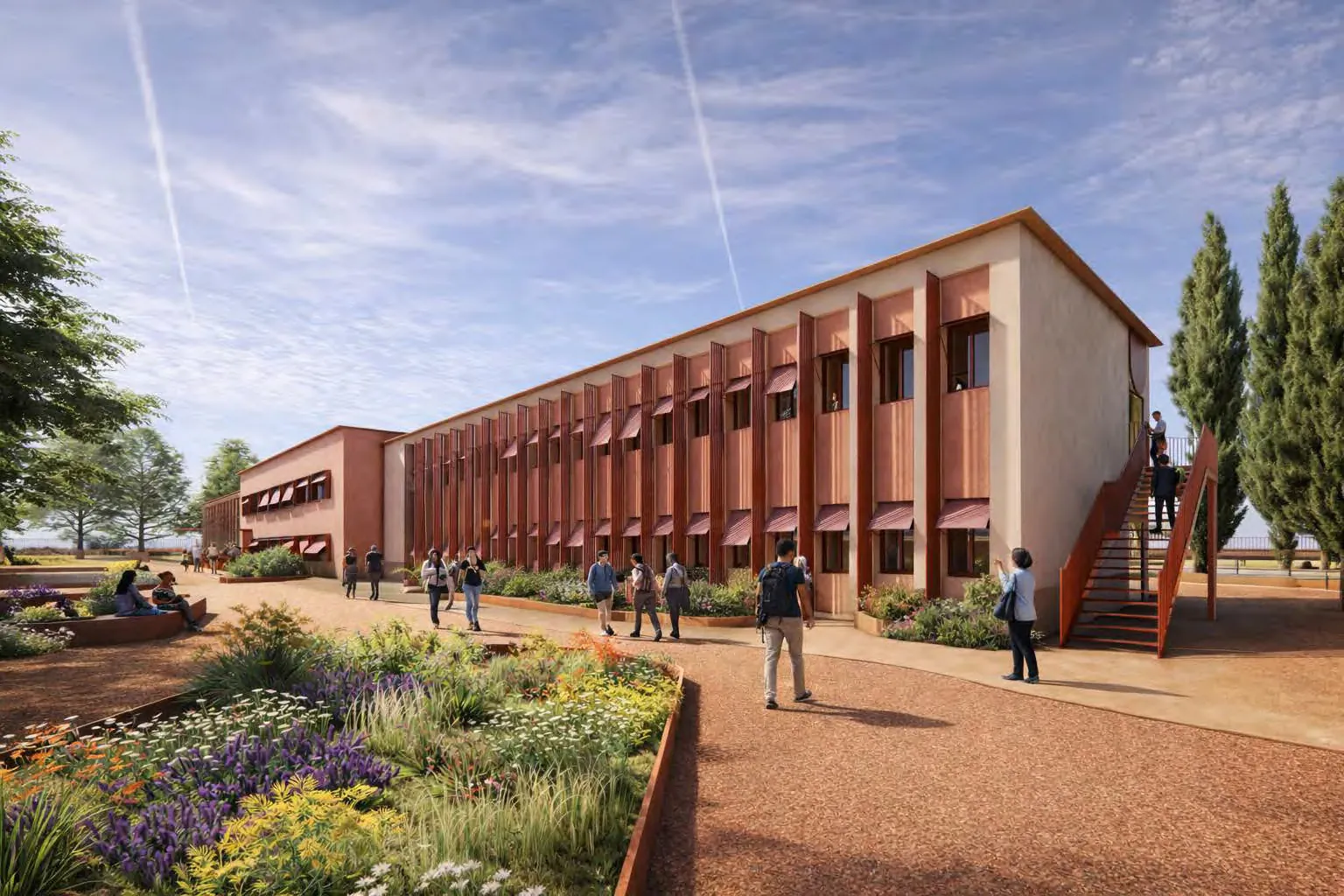 Instituto Al-Qázeres, Concurso · Rehabilitación del edificio anexo (Cáceres). Imagen 7