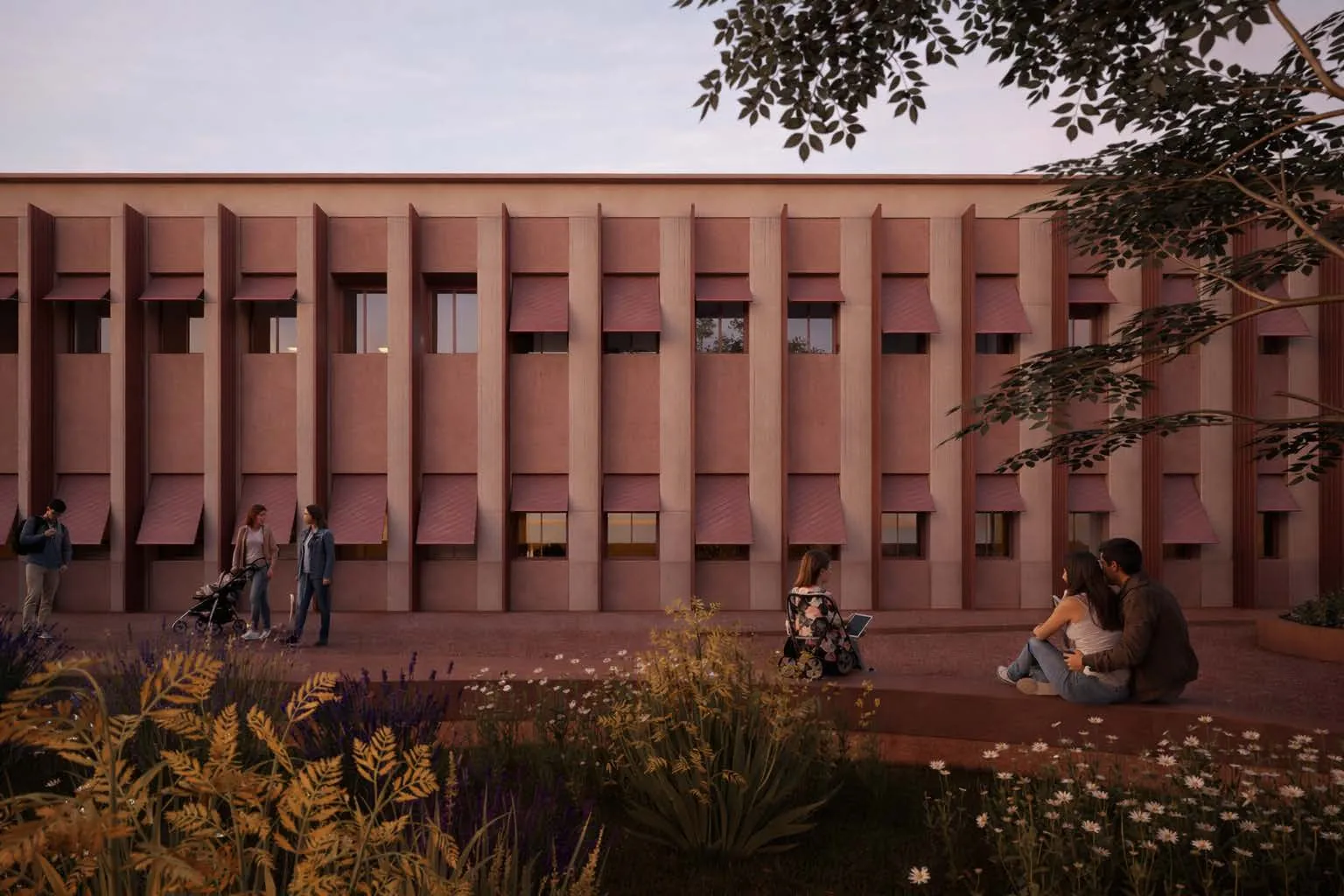 Instituto Al-Qázeres, Concurso · Rehabilitación del edificio anexo (Cáceres). Imagen 11