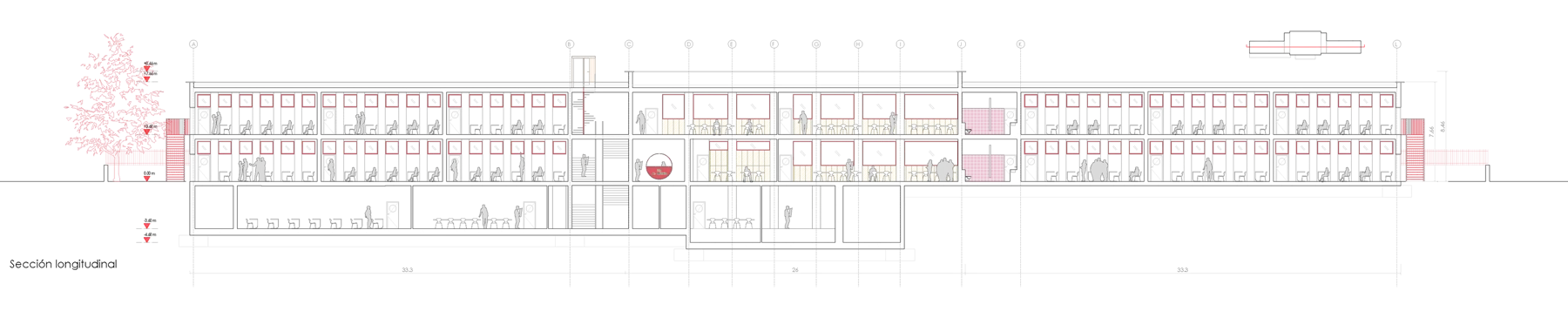 Instituto Al-Qázeres, Concurso · Rehabilitación del edificio anexo (Cáceres). Imagen 16