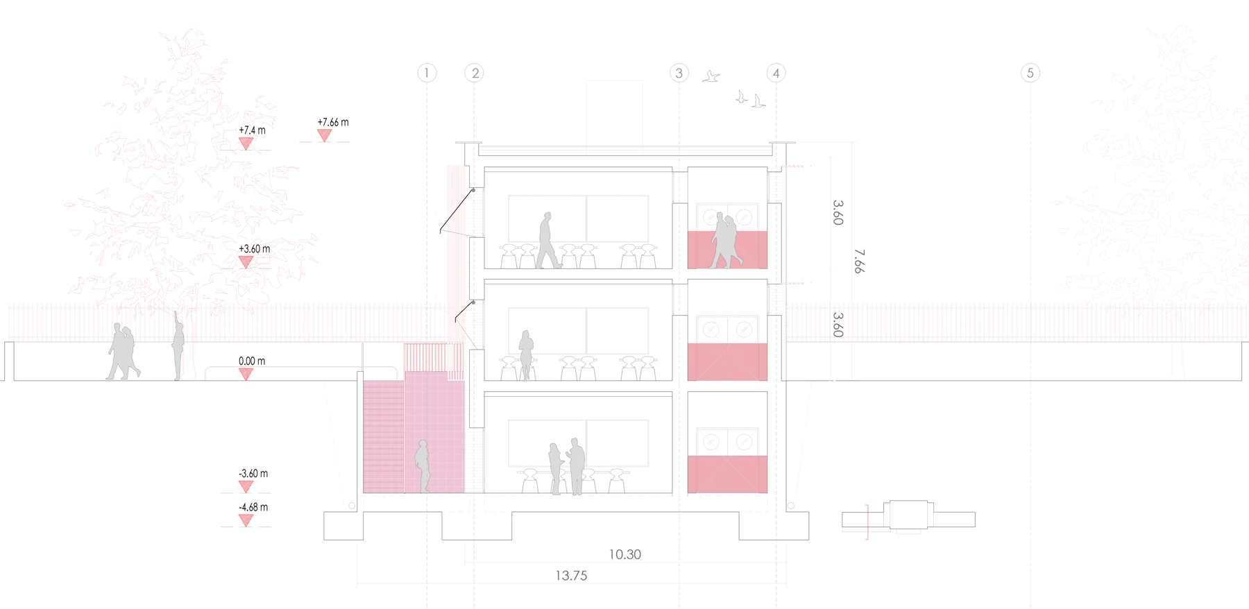 Instituto Al-Qázeres, Concurso · Rehabilitación del edificio anexo (Cáceres). Imagen 17