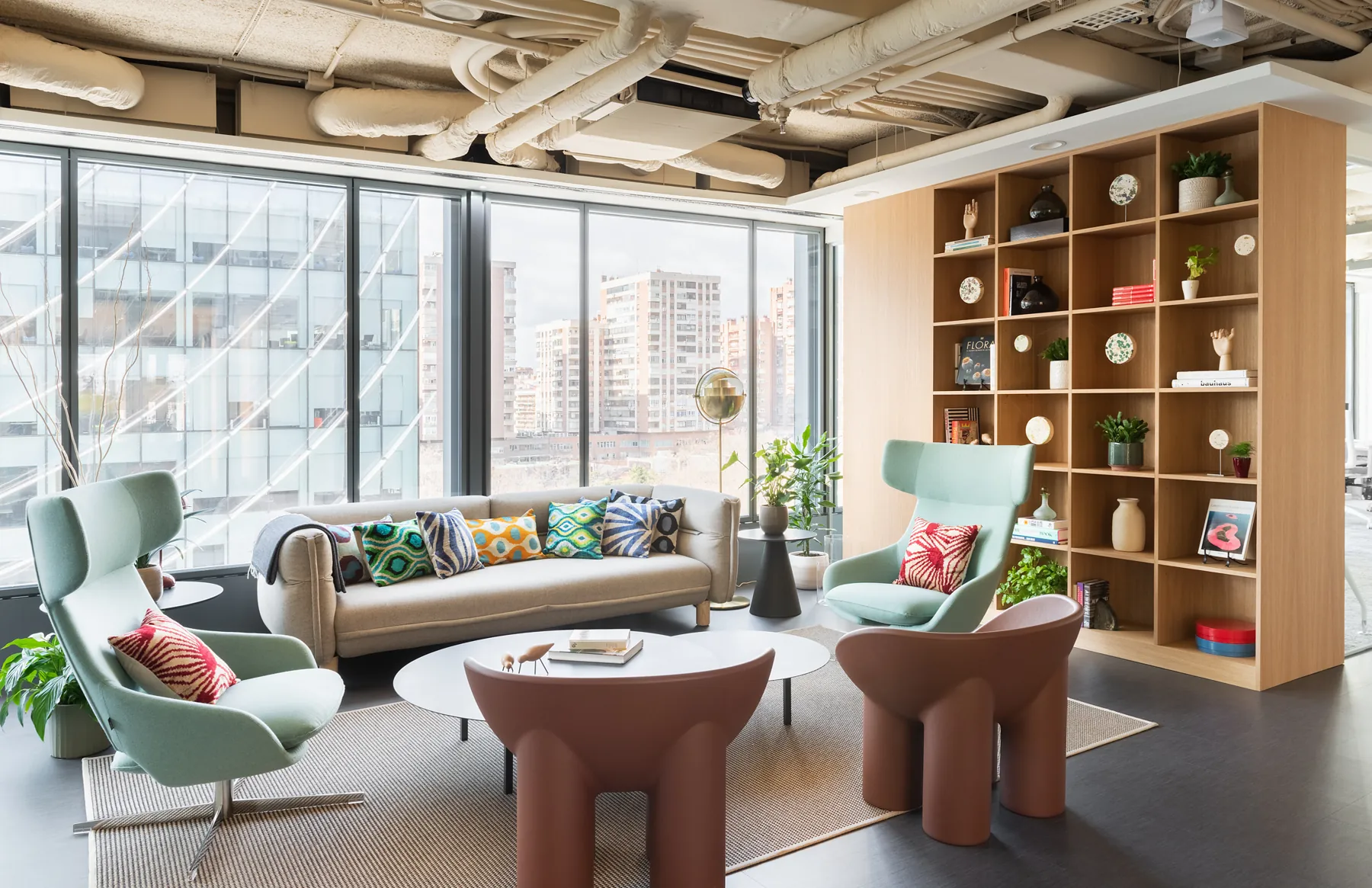 LOOM La Célula, Oficinas coworking (AZCA, Madrid). Imagen 11