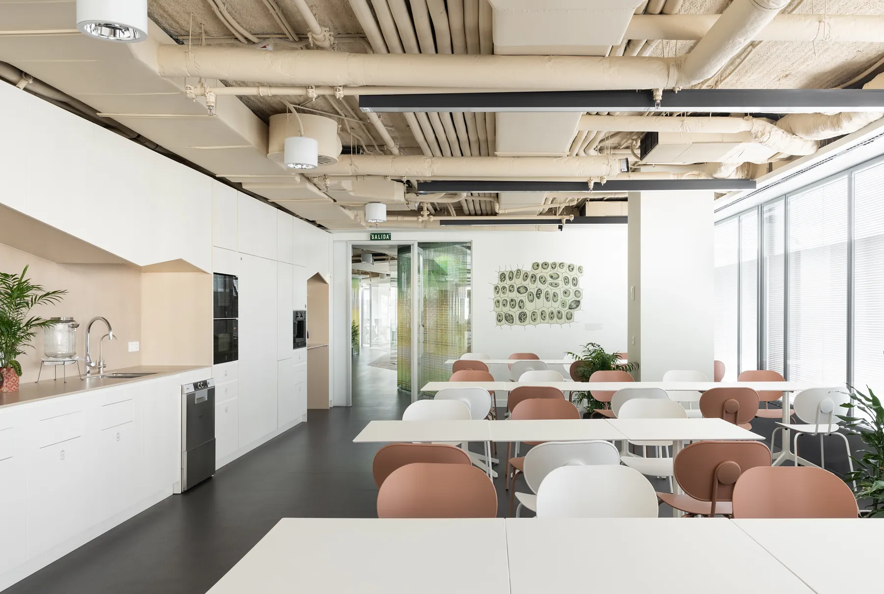 LOOM La Célula, Oficinas coworking (AZCA, Madrid). Imagen 13