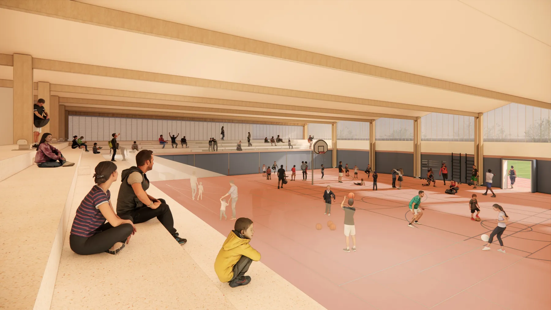 Pabellón Polideportivo Alcañiz, Competition · Santa María Sports City (Alcañiz, Teruel). Image 11